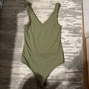 Abercrombie small green body suit